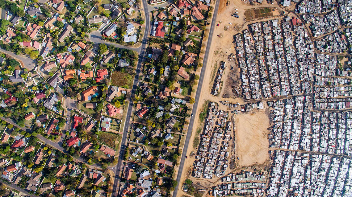Трущобы в ЮАР