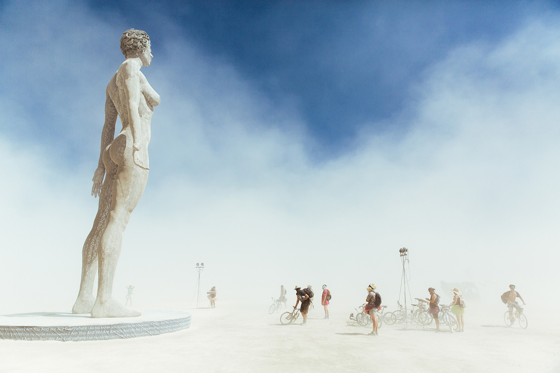 История Burning Man
